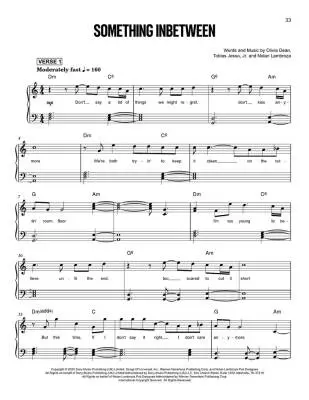 The Art of Loving - Dean - Piano/Lyrics - Book