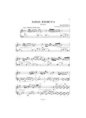 Tango Etudes - Piazzolla/Yamamoto - Piano - Book