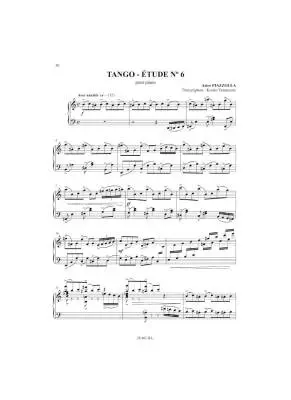 Tango Etudes - Piazzolla/Yamamoto - Piano - Book
