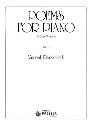 Theodore Presser - Poems for Piano, Volume 2 - Persichetti - Piano - Book