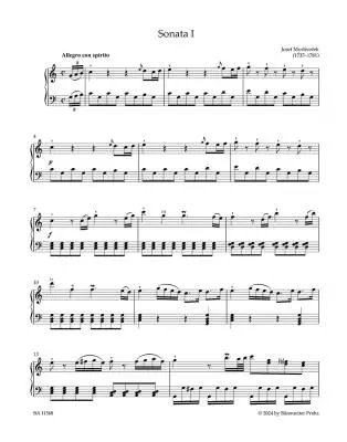 Six Easy Sonatas for Keyboard - Myslivecek - Performance Score, Urtext Edition - Piano