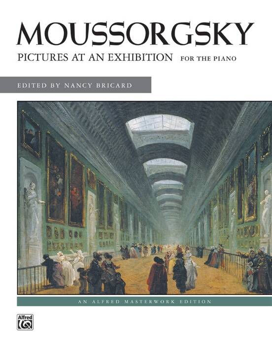 Pictures at an Exhibition - Moussorgsky/Bricard - Piano - Book