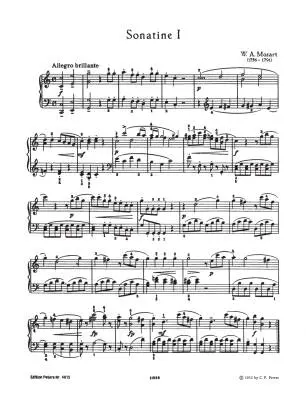 6 Viennese Sonatinas - Mozart/Volger - Piano - Book