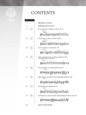 Selected Variations - Mozart/Edwards - Piano - Book/Audio Online