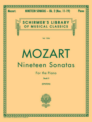 19 Sonatas, Book 2 - Mozart/Epstein - Piano - Book