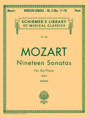 19 Sonatas, Book 2 - Mozart/Epstein - Piano - Book