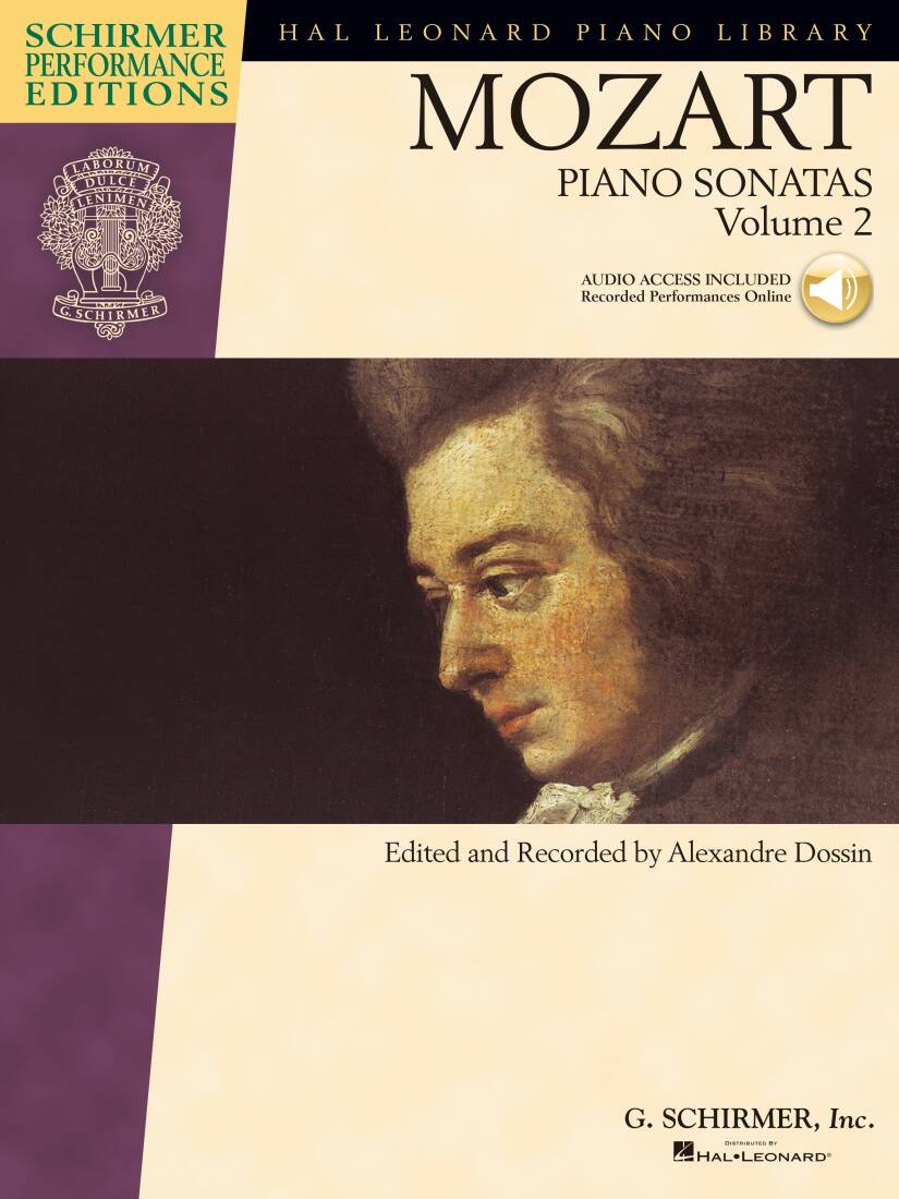 Piano Sonatas, Volume 2 - Mozart/Dossin - Piano - Book/Audio Online
