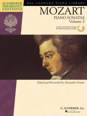 Piano Sonatas, Volume 2 - Mozart/Dossin - Piano - Book/Audio Online