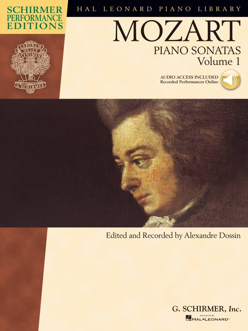 Piano Sonatas, Volume 1 - Mozart/Dossin - Piano - Book/Audio Online