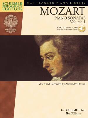 Piano Sonatas, Volume 1 - Mozart/Dossin - Piano - Book/Audio Online