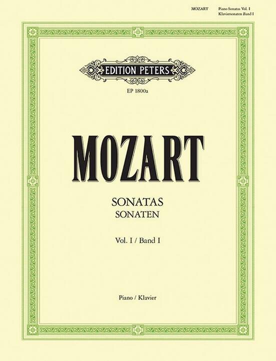 Piano Sonatas, Volume 1 - Mozart/Martienssen/Weismann - Piano - Book