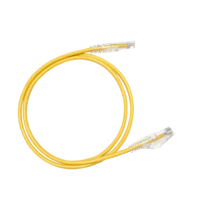 Hosa - 24 AWG Cat6 Ethernet Cable RJ45 to Same - 10 (10 Pack), Yellow