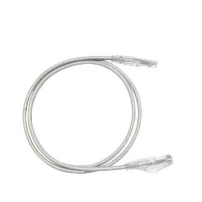 Hosa - 24 AWG Slim Cat6 Ethernet Cable RJ45 to Same - 10 (10 Pack), White