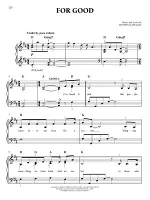 Wicked: Complete Movie Collection - Schwartz - Easy Piano - Book