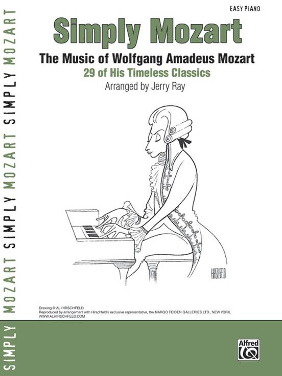 Simply Mozart - Ray - Piano - Book