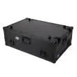 2U Flight Road Case For Pioneer DDJ-FLX10 REV5 REV7 DJ Controller with Laptop Shelf - Black Finish