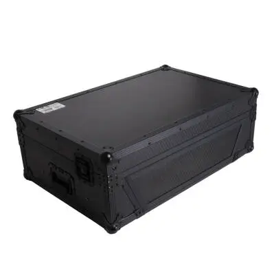 ProX - 2U Flight Road Case For Pioneer DDJ-FLX10 REV5 REV7 DJ Controller with Laptop Shelf - Black Finish
