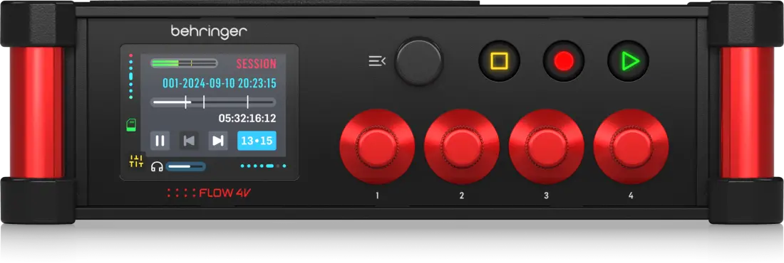 Flow 4V Digital Audio Mixer for Video Production