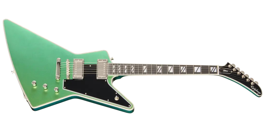 Futura Explorer Custom Electric Guitar with Gigbag - Dragonfly Shift