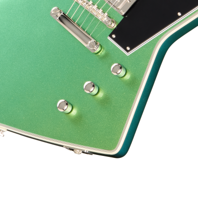 Futura Explorer Custom Electric Guitar with Gigbag - Dragonfly Shift