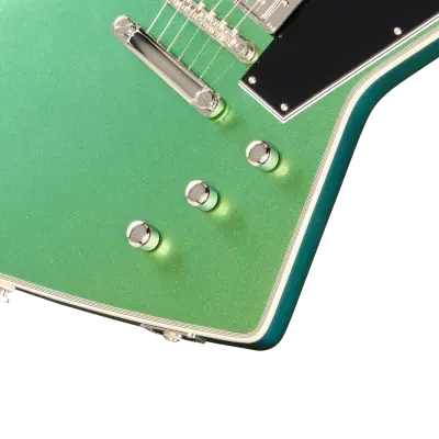 Futura Explorer Custom Electric Guitar with Gigbag - Dragonfly Shift