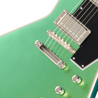 Futura Explorer Custom Electric Guitar with Gigbag - Dragonfly Shift