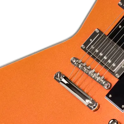 Futura Explorer Custom Electric Guitar with Gigbag - Firestorm Shift