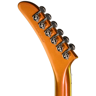 Futura Explorer Custom Electric Guitar with Gigbag - Firestorm Shift