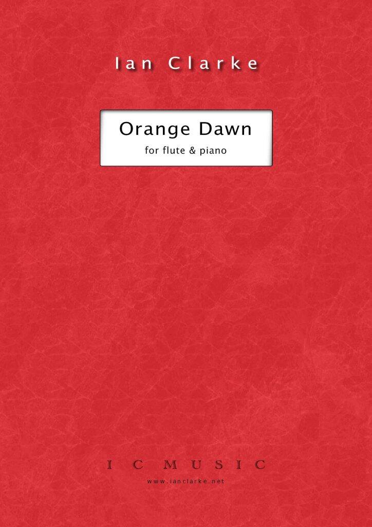 Orange Dawn - Clarke - Flute/Piano - Sheet