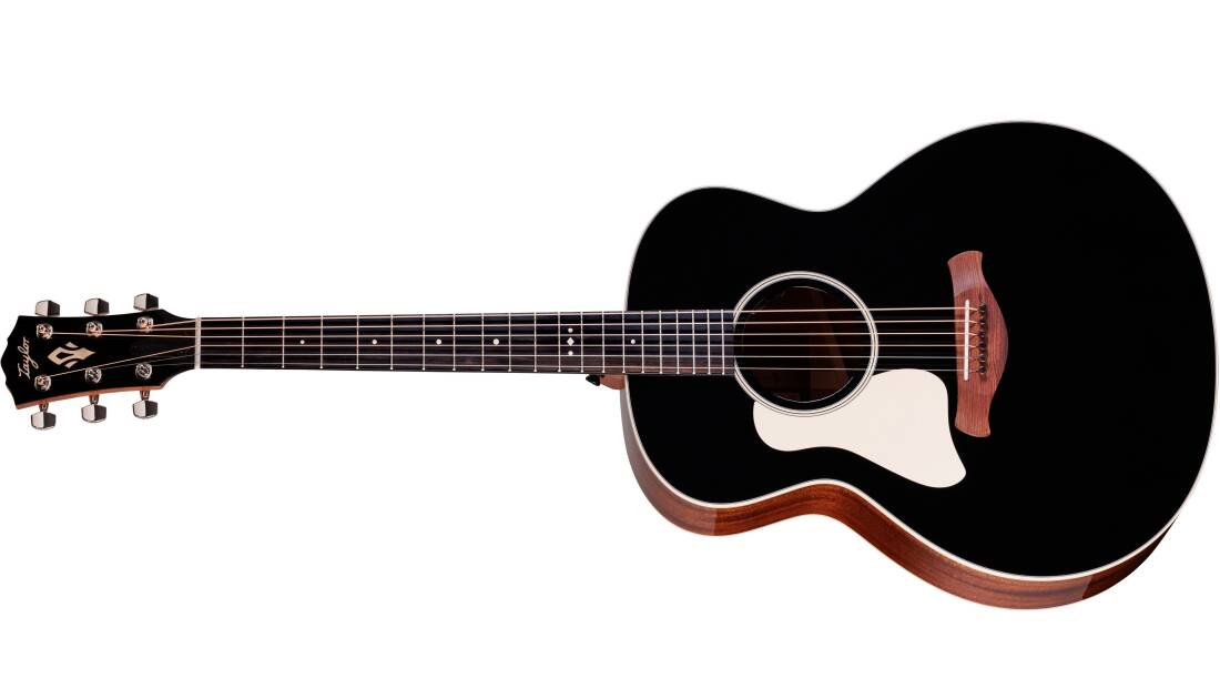 Gold Label 514e Blacktop Tropical Mahogany Acoustic-Electric Guitar with Case - Left Handed