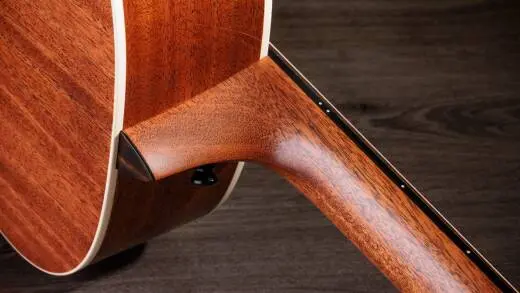 Gold Label 514e Blacktop Tropical Mahogany Acoustic-Electric Guitar with Case - Left Handed