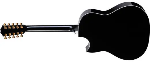 Somos 657ce Bajo Quinto 10-String Acoustic-Electric Guitar with Case - Black