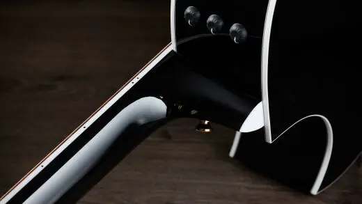 Somos 657ce Doce Doble 12-String Acoustic-Electric Guitar with Case - Black