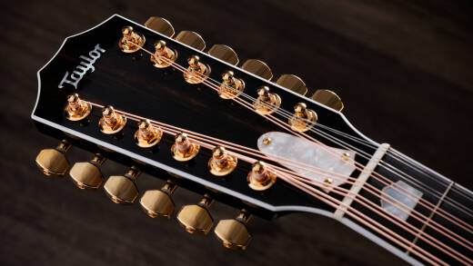 Somos 657ce Doce Doble 12-String Acoustic-Electric Guitar with Case - Black