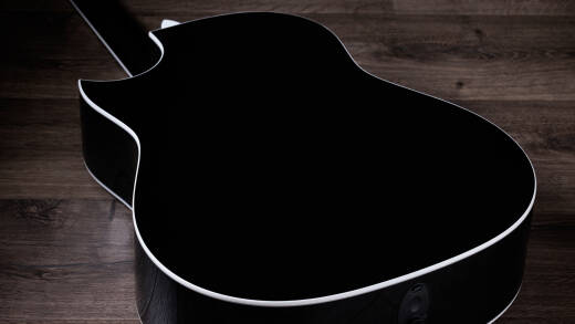 Somos 657ce Doce Doble 12-String Acoustic-Electric Guitar with Case - Black