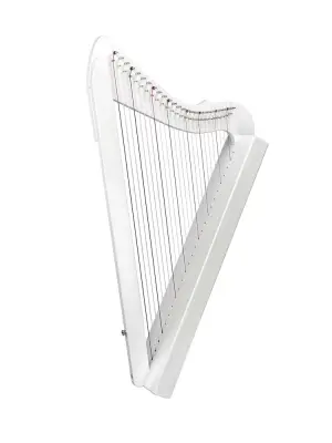 Harpsicle - Harpsicle 26-string Harp - White