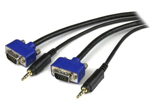 StarTech - Coax High Resolution Monitor VGA Cable with Audio - 6 ft