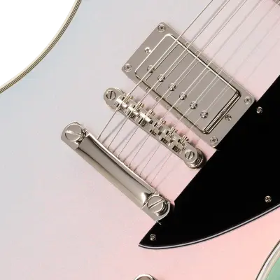 Futura Firebird Custom Electric Guitar with Gigbag -  Quicksilver Shift