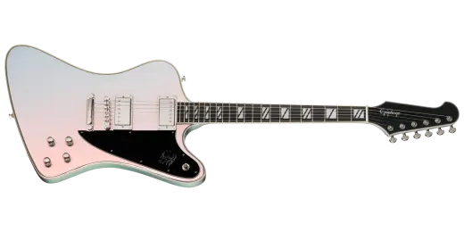 Epiphone - Futura Firebird Custom Electric Guitar with Gigbag -  Quicksilver Shift