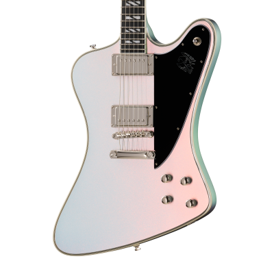 Futura Firebird Custom Electric Guitar with Gigbag -  Quicksilver Shift