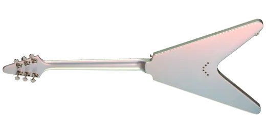 Futura Flying V Custom Electric Guitar with Gigbag - Quicksilver Shift