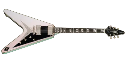 Epiphone - Futura Flying V Custom Electric Guitar with Gigbag - Quicksilver Shift