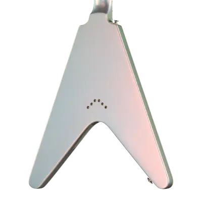 Futura Flying V Custom Electric Guitar with Gigbag - Quicksilver Shift