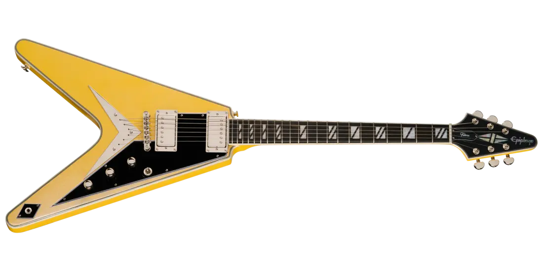 Futura Flying V Custom Electric Guitar with Gigbag - Solaris Shift