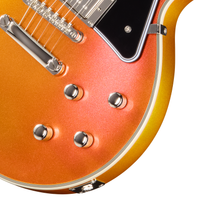 Futura Les Paul Custom Electric Guitar with Gigbag - Firestorm Shift
