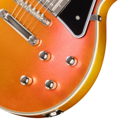 Futura Les Paul Custom Electric Guitar with Gigbag - Firestorm Shift