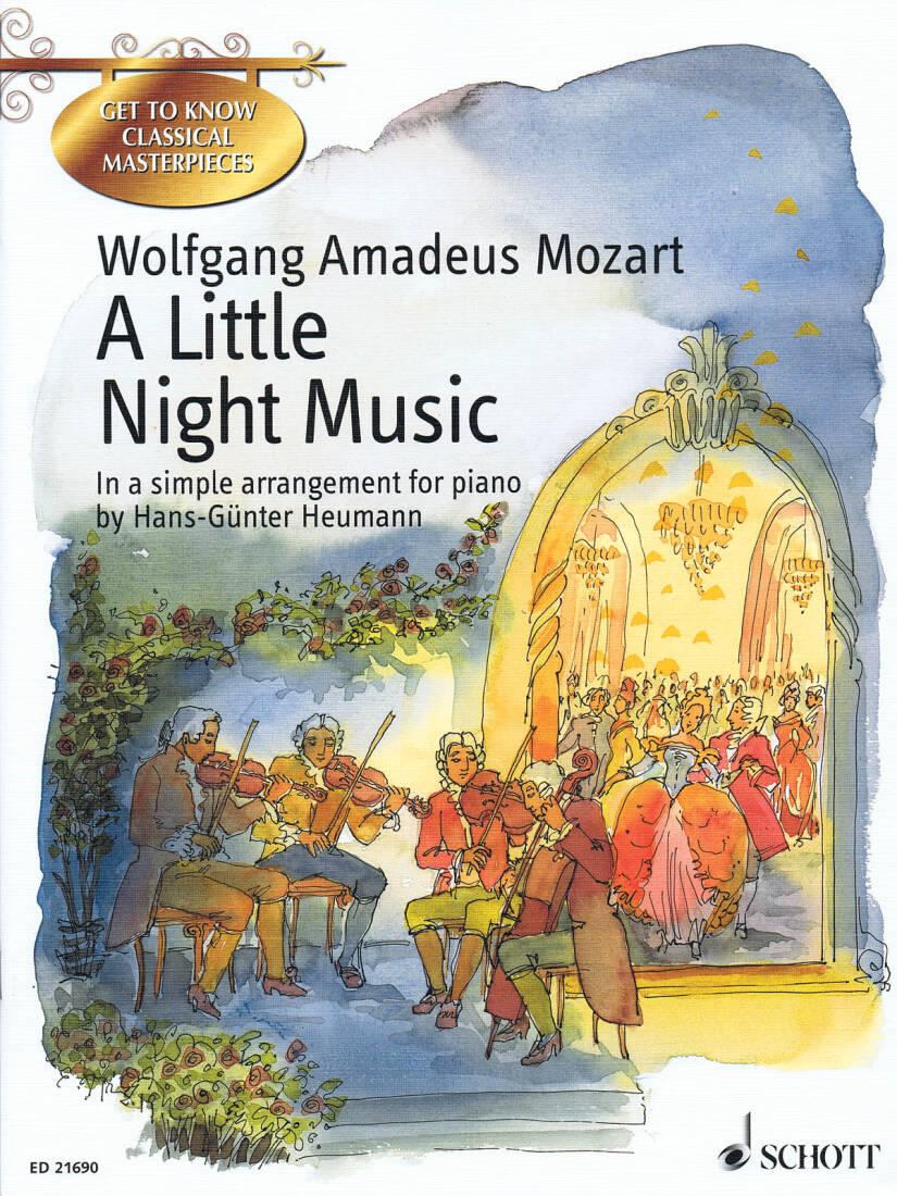 A Little Night Music (Simple) - Mozart/Heumann - Piano - Book