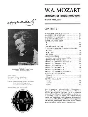 An Introduction to His Keyboard Works - Mozart/Palmer - Piano - Book