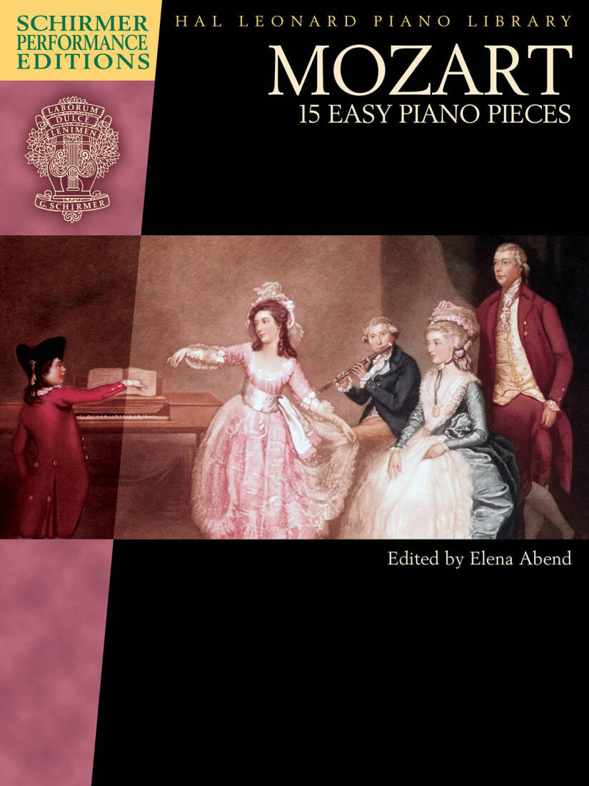 15 Easy Piano Pieces - Mozart/Abend - Piano - Book