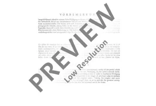 Notebook for Wolfgang: A Selection of the Easiest Pieces - Mozart - Book